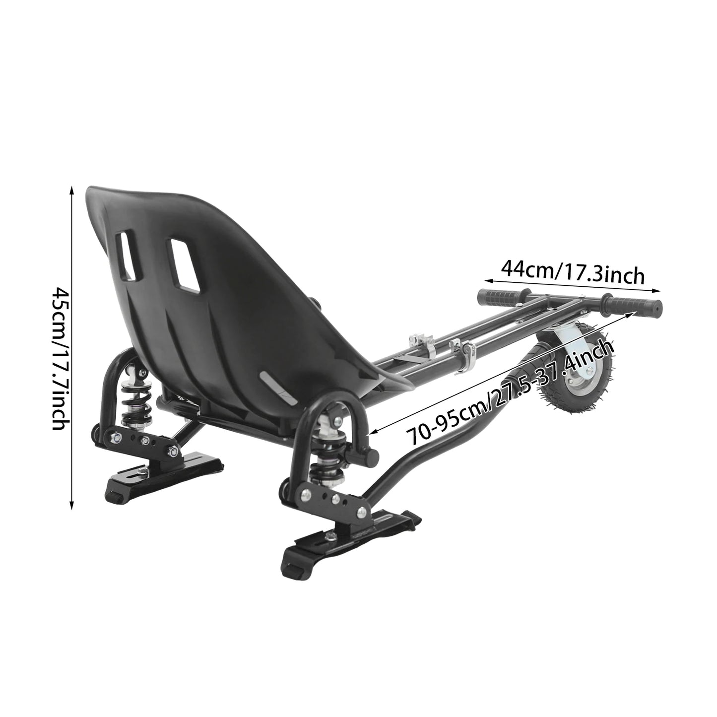 Hoverboard Seat Attachment For Balancing Scooter Adjustable