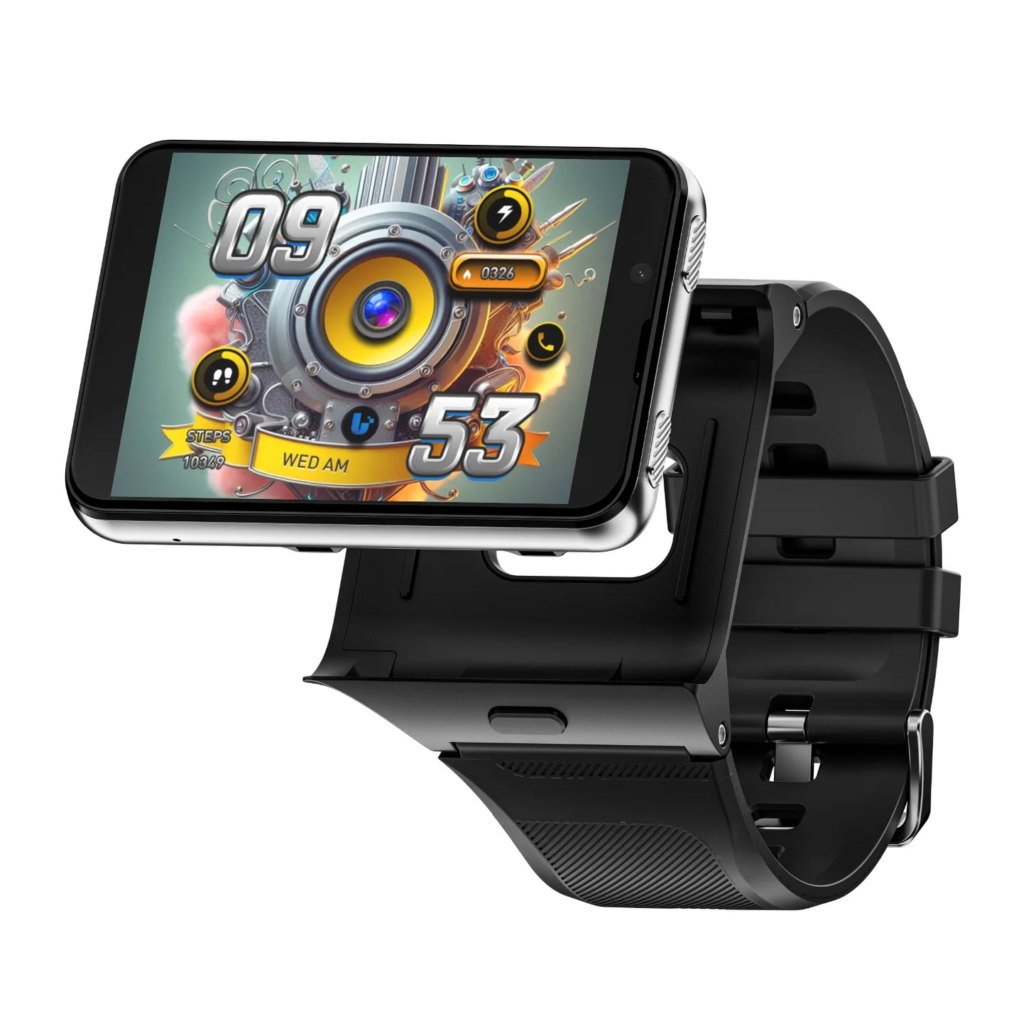 LOKMAT APPLLP MAX Android Smartwatch with 4G Dual Camera Video Calls