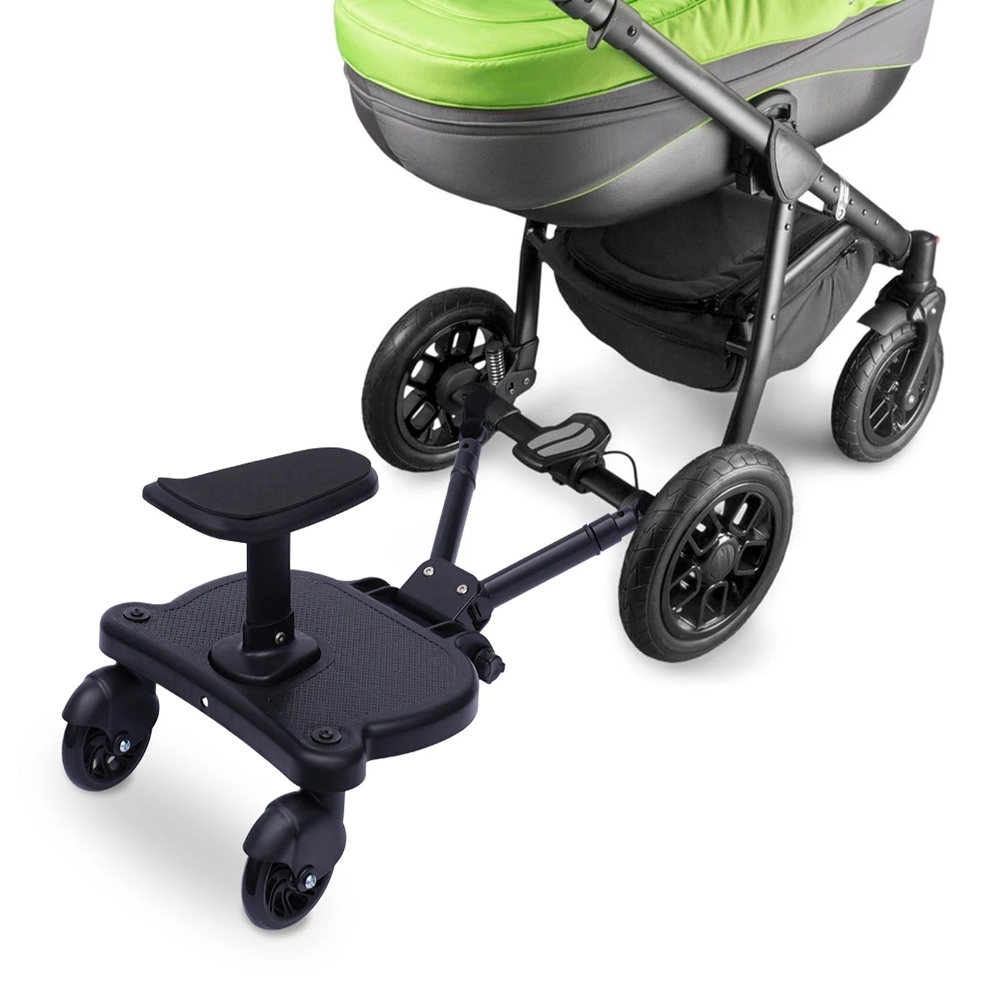 Sit and Stand Stroller Board 2-in-1 With Cushioned Support