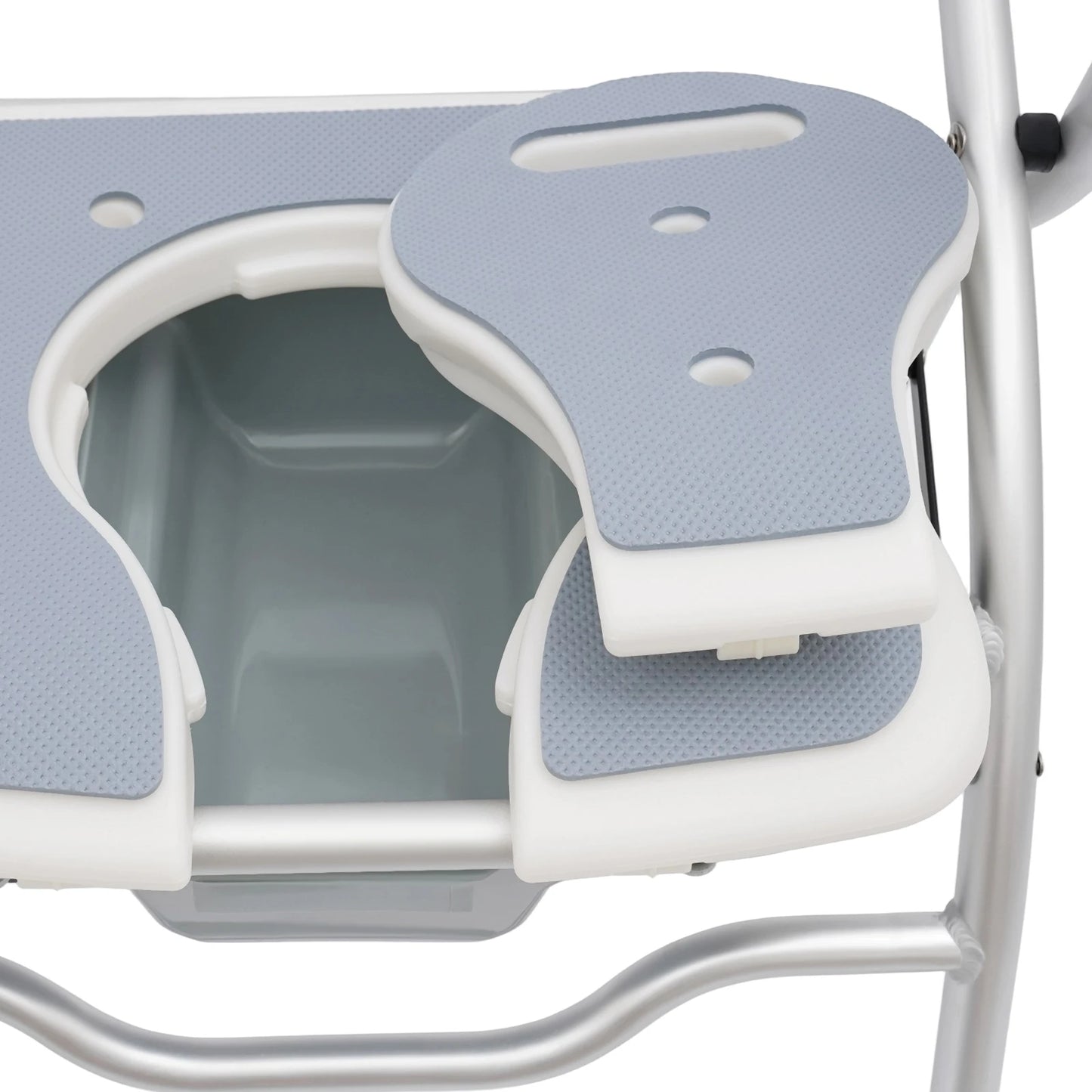 Bymaocar Folding Commode Chair With Adjustable Height For Toilet