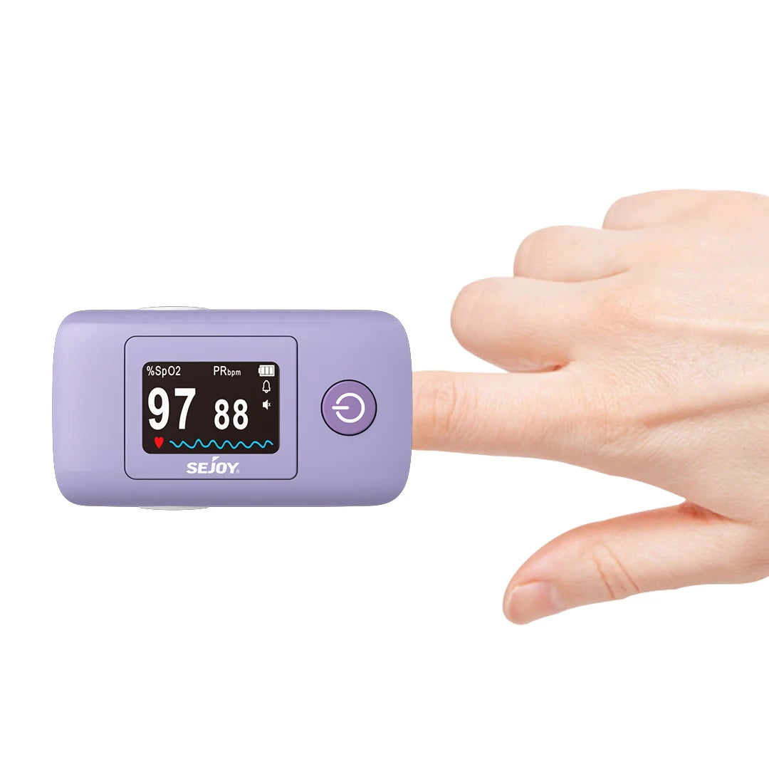 Sejoy Digital Wrist Blood Pressure Monitor And Finger Pulse Oximeter