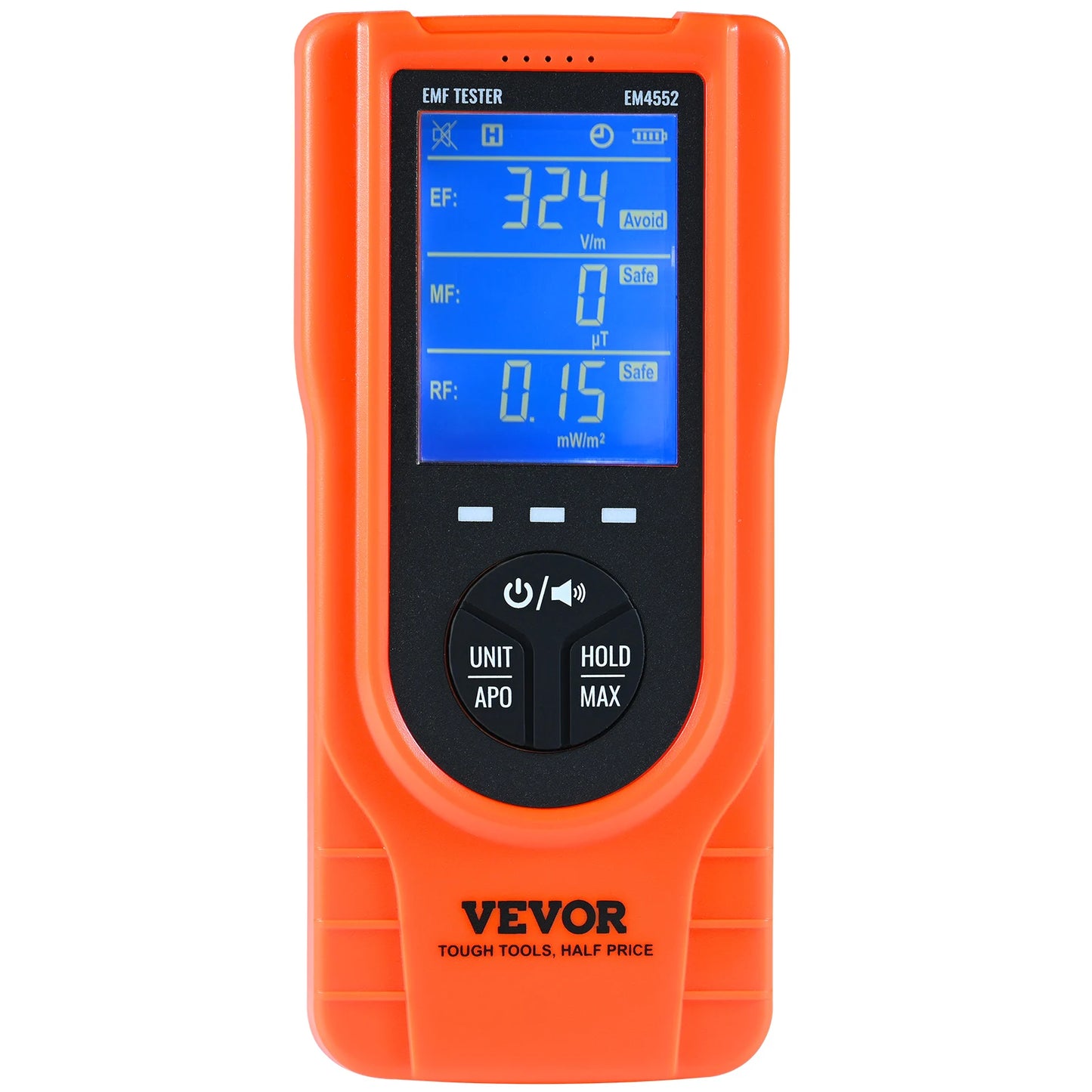 EMF Meter 5Hz To 3.5GHz Handheld Electromagnetic Field Detector