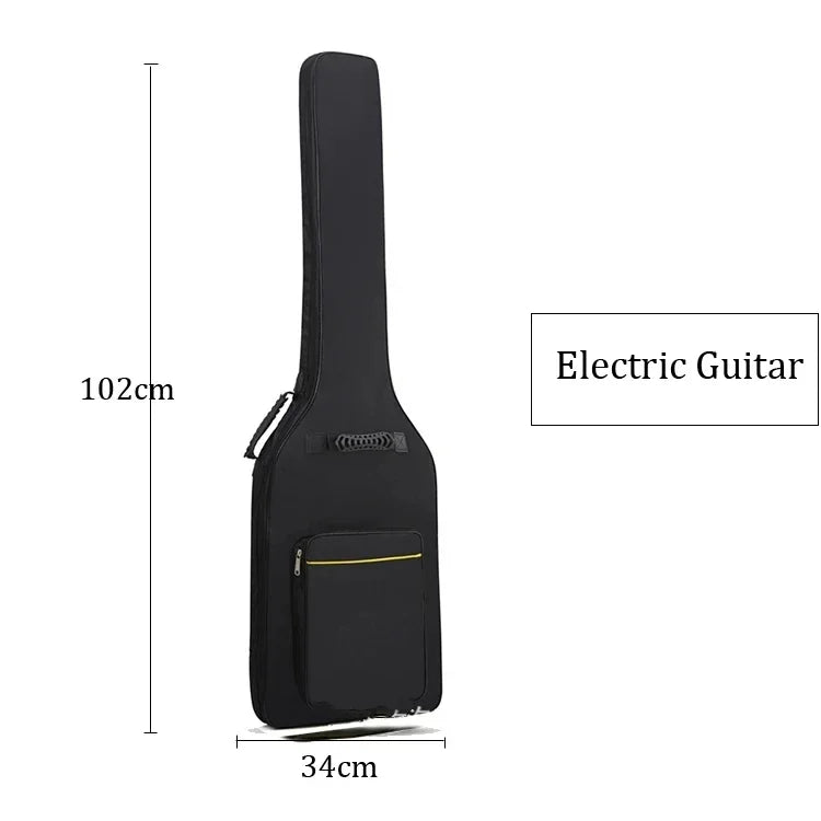 Acoustic Guitar Bag Water Resistant With Adjustable Strap Padding