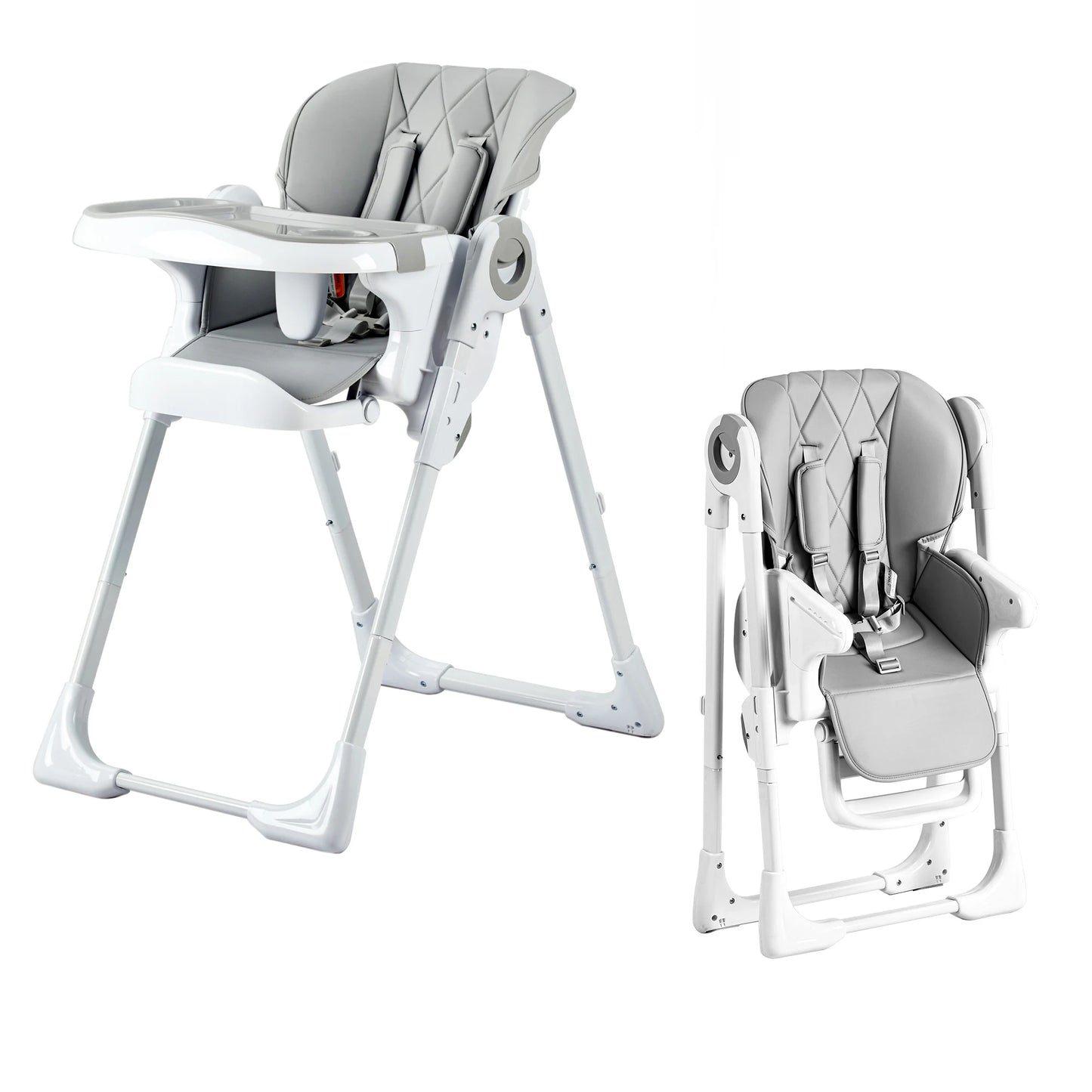 Baby High Chair Multifunctional With Adjustable Height And Recline