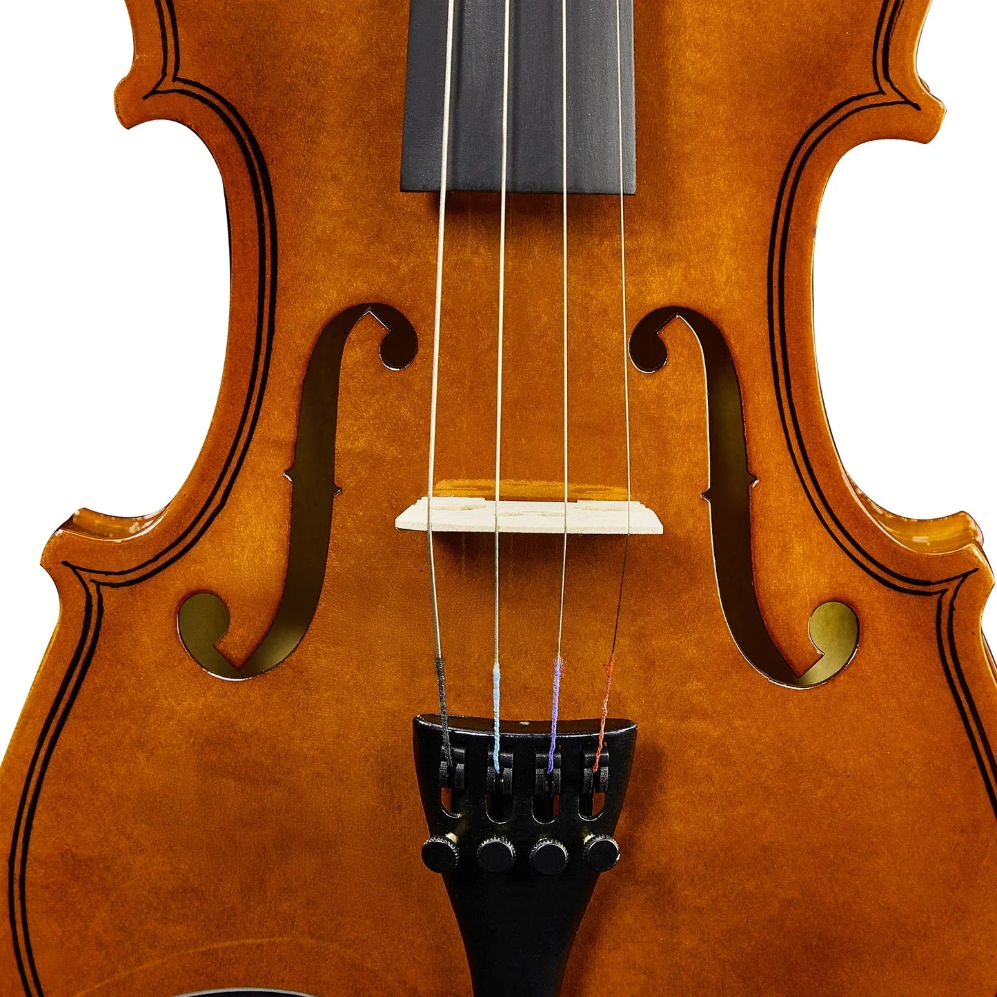 Acoustic Violin Outfit With Case Bow Shoulder Rest Rosin
