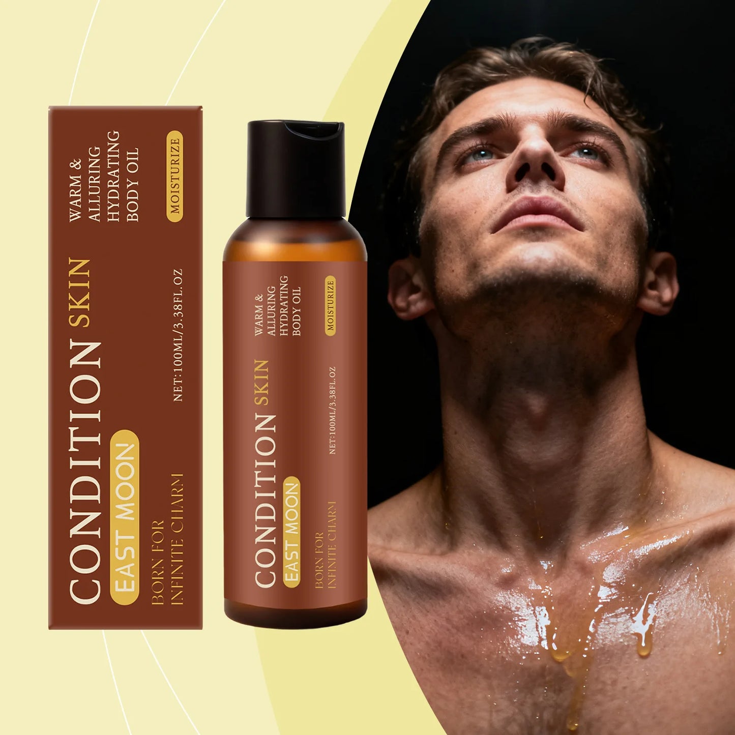 Coconut Body Oil Reduce Rough Skin State Moisturize Nourish Body Skin Soothe Body Fatigue Improve Dryness Men Body Massage Oils
