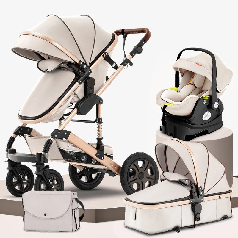 SteAnny Infant Car Seat Travel System 3-in-1 Stroller