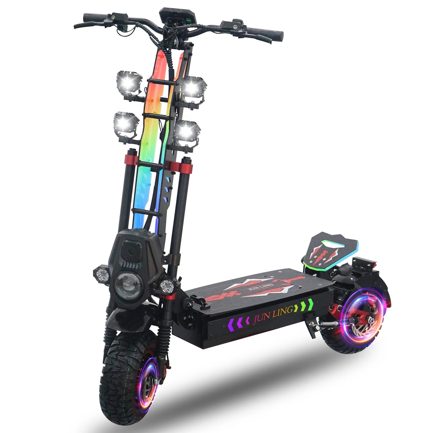 JL86 Electric Scooter Dual Motor 60V40Ah NFC Bluetooth For Adults