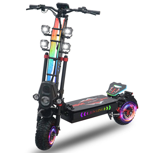 JL86 Electric Scooter Dual Motor 60V40Ah NFC Bluetooth For Adults