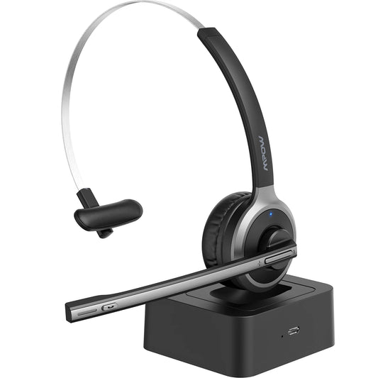 MPOW M5 Pro Bluetooth Headphones With Mic For PC Office