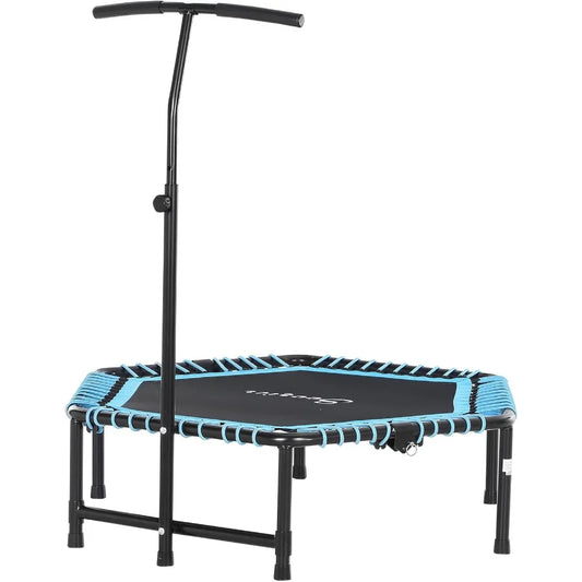 Hexagon Rebounder Trampoline Cardio Trainer Outdoor Fitness Jumper