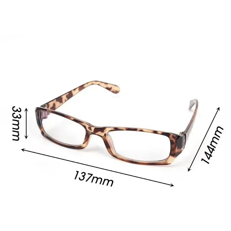 Square Glasses Unisex Blue Light Blocking Reading Eyewear