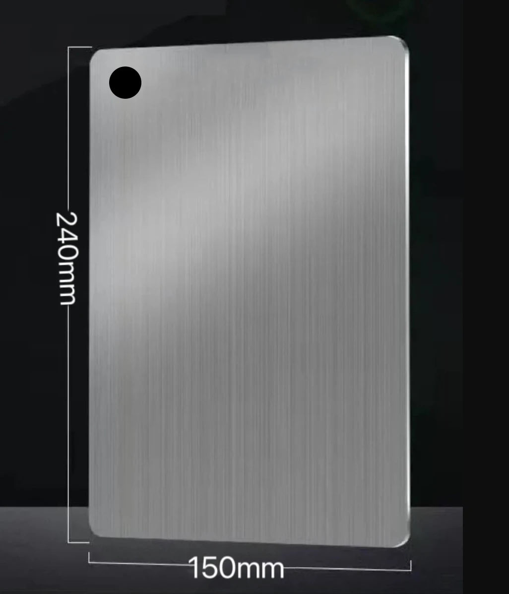 304 Stainless Steel Chopping Board For Kitchen Antibacterial Mildew Proof