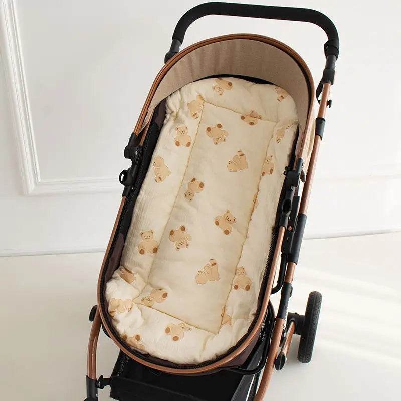 Baby Stroller Seat Cushion Soft Mattress Pushchair Car Mat