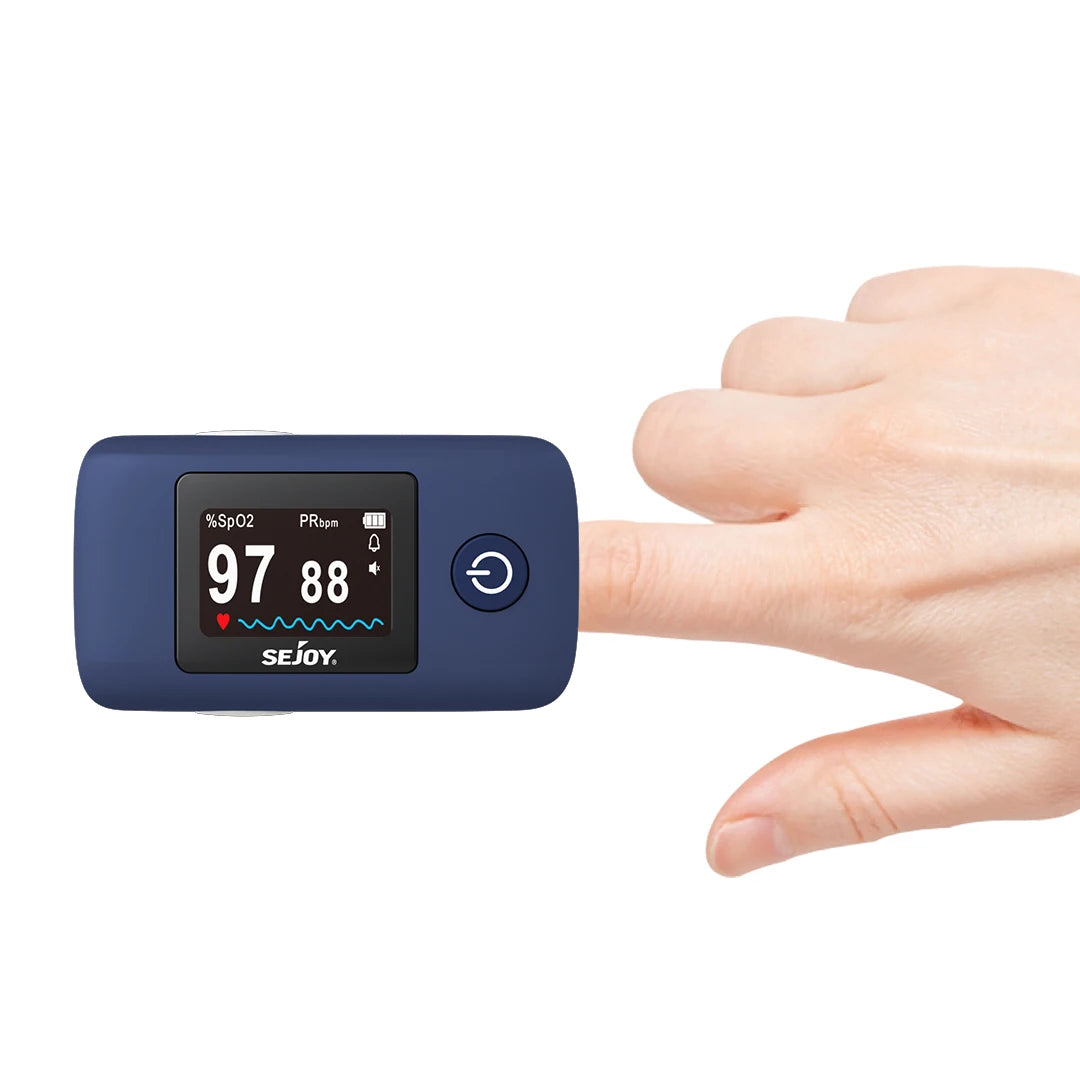 Sejoy Digital Wrist Blood Pressure Monitor And Finger Pulse Oximeter