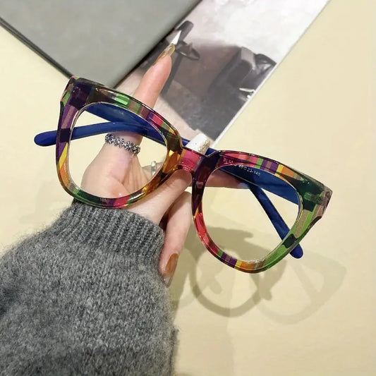 SeaSpark Cat Eye Clear Glasses Women Anti Blue Light Eyewear