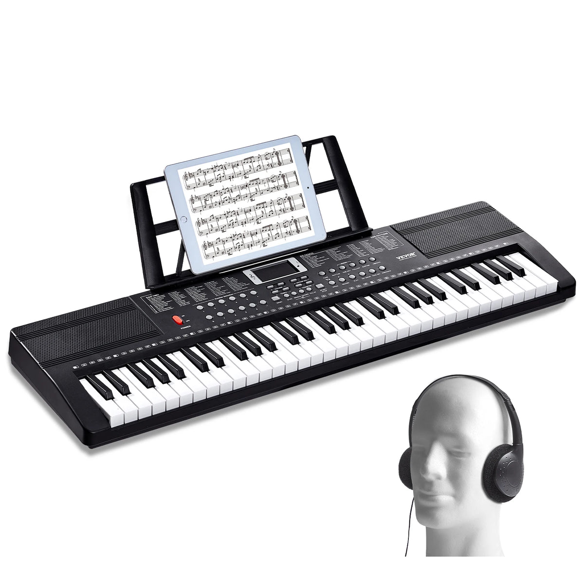 Portable Electric Digital Keyboard Piano For Beginners And Students