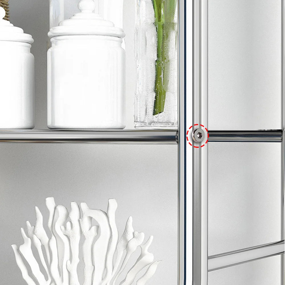 Studyset Over Toilet Storage Shelf Two-Tier Freestanding