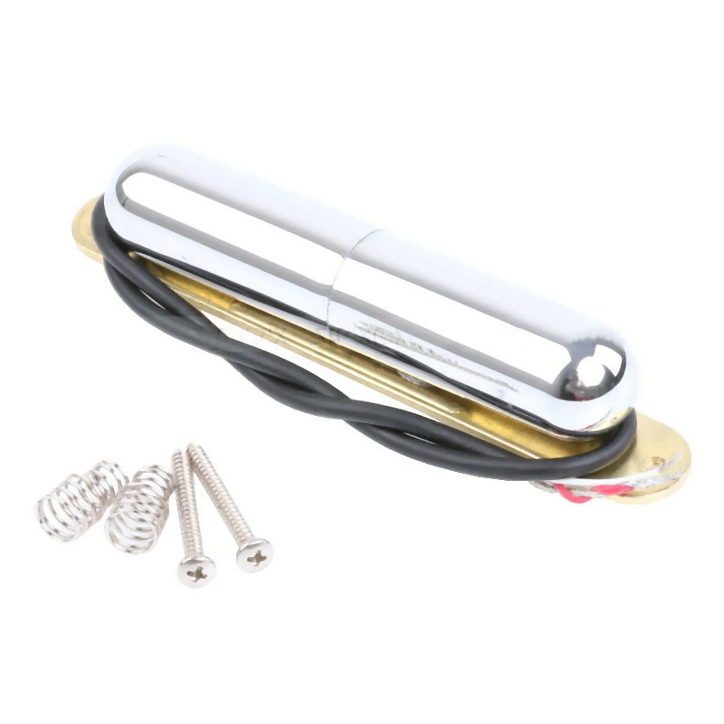 Chrome Plated Lipstick Pickup Single Coil For Bass Guitar