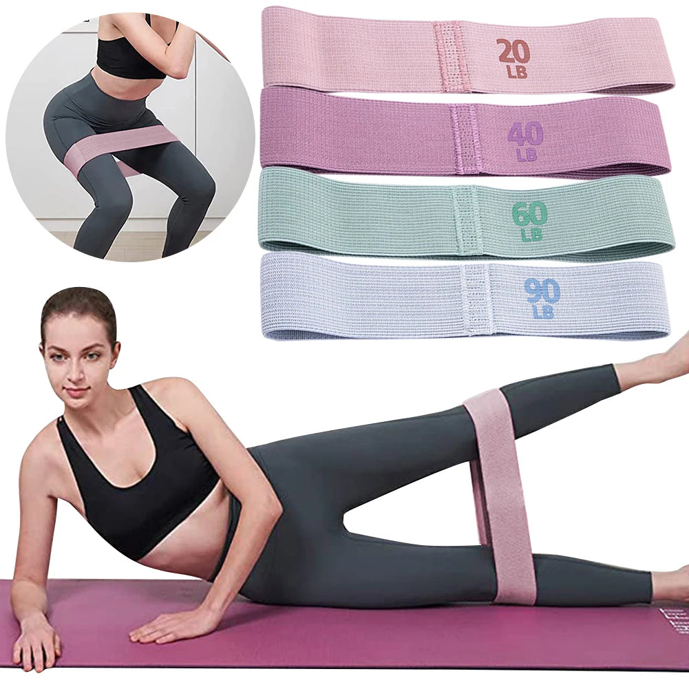Sikiwind Anti Slip Hip Resistance Bands for Glute and Thigh