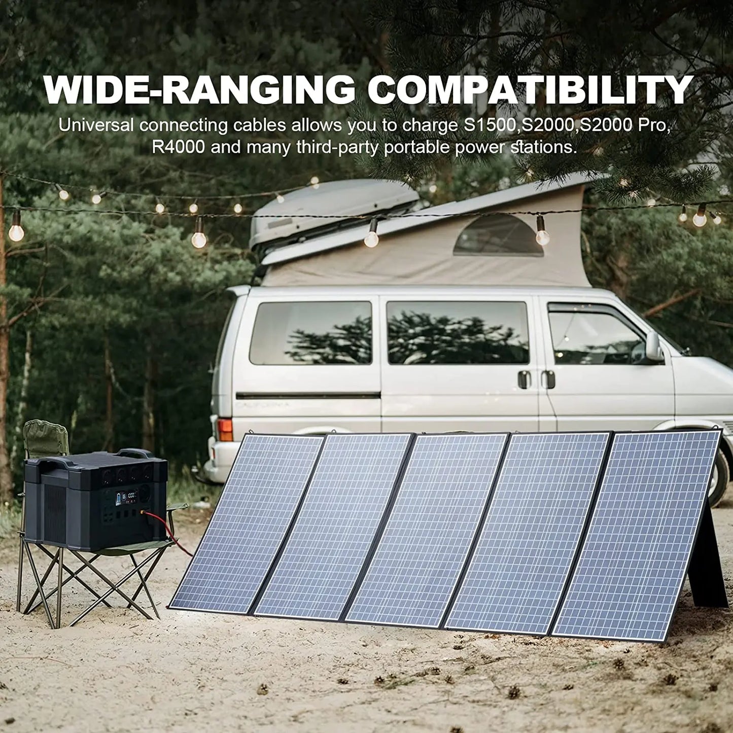 ALLPOWERS Portable Foldable Solar Charger for Camping and RVs