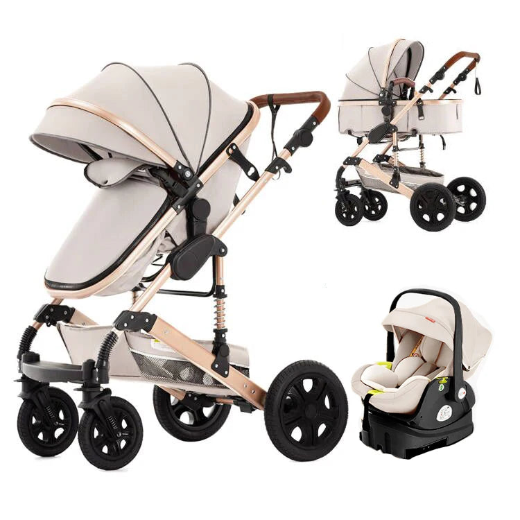 SteAnny Infant Car Seat Travel System 3-in-1 Stroller