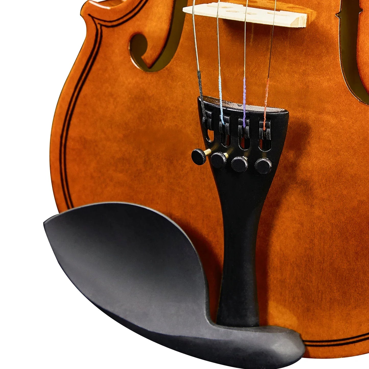 Acoustic Violin Outfit With Case Bow Shoulder Rest Rosin