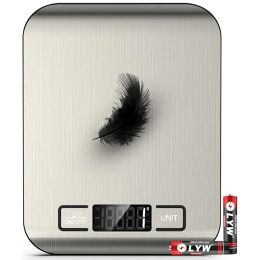 Digital Kitchen Scale 22lb With Tare Function For Baking