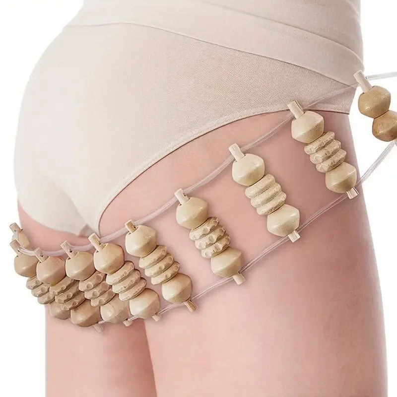 Wood Therapy Massage Tools Anti Cellulite Massager Lymphatic Drainage Body Massager Gua Sha Tools Full Body Muscles Pain 2030