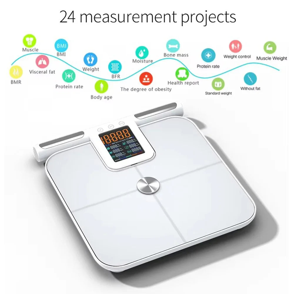 Smart Scale With 8 Electrode Full Body Composition Analyzer