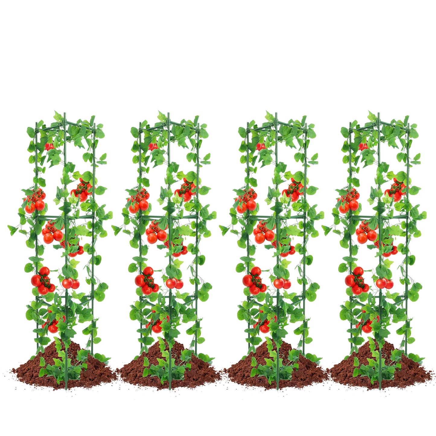 SucceBuy Tomato Cages For Garden Trellis And Plant Support