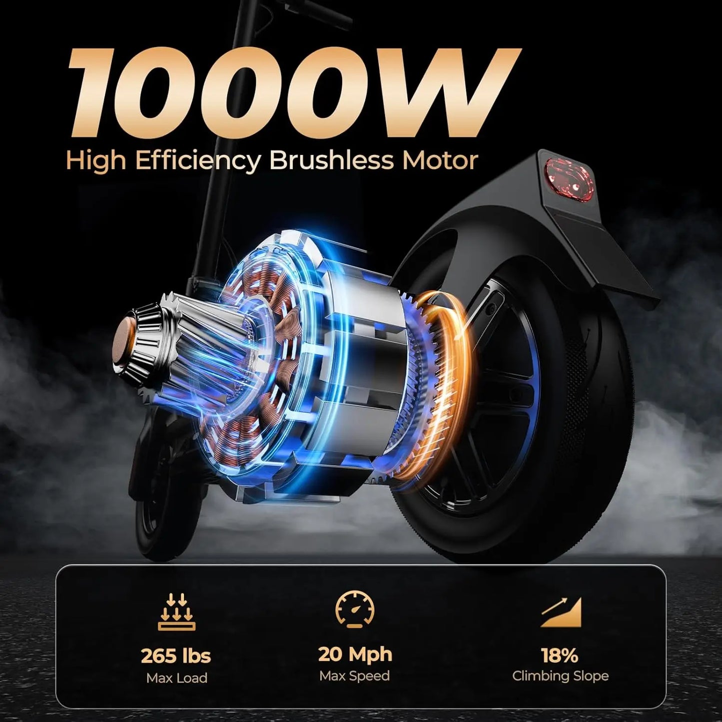Hero E10 Pro Max Electric Scooter Folding With App Support