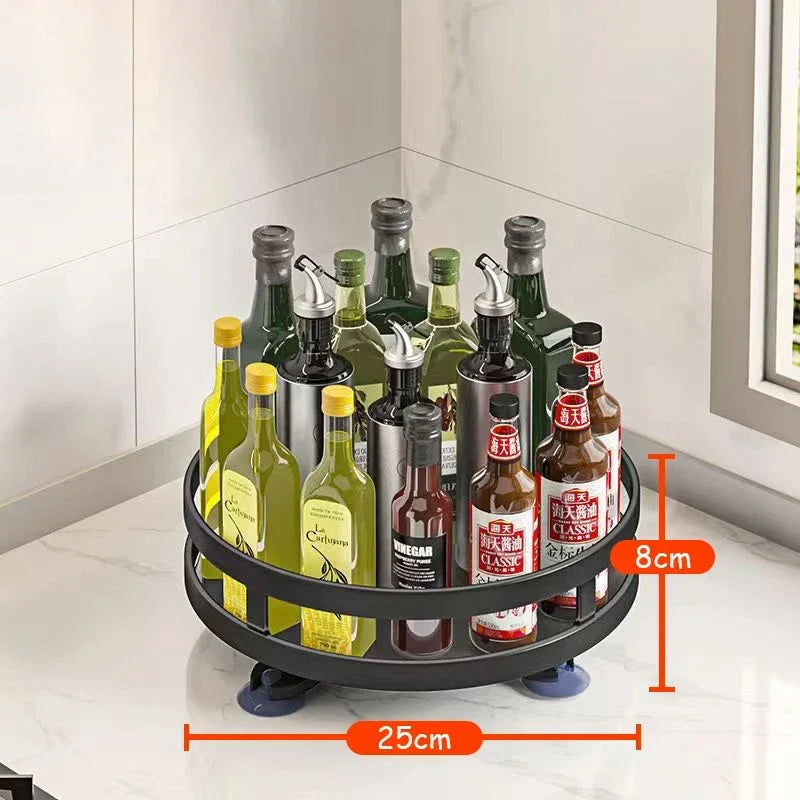 360 Rotating Spice Rack Organizer for Kitchen Seasonings