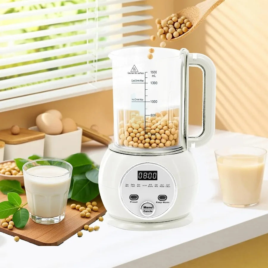 MDNG 10 In 1 Nut Milk Maker With 20 Blades For Smooth Nut Milk