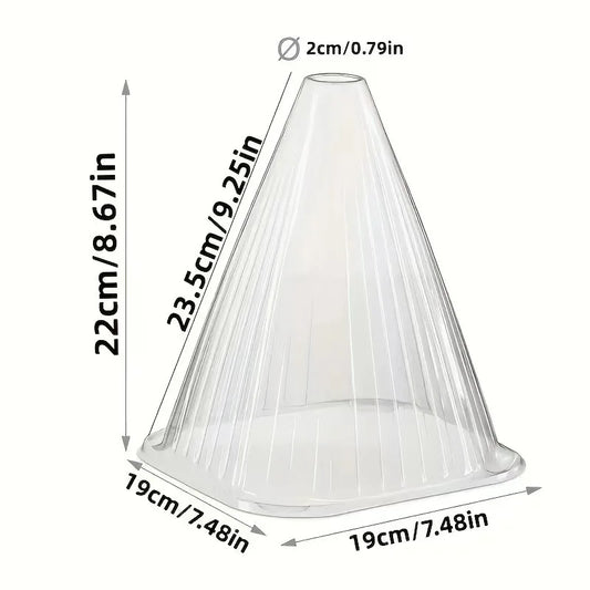 Plant Cloches Cover Reusable Snail Collar For Garden Protection