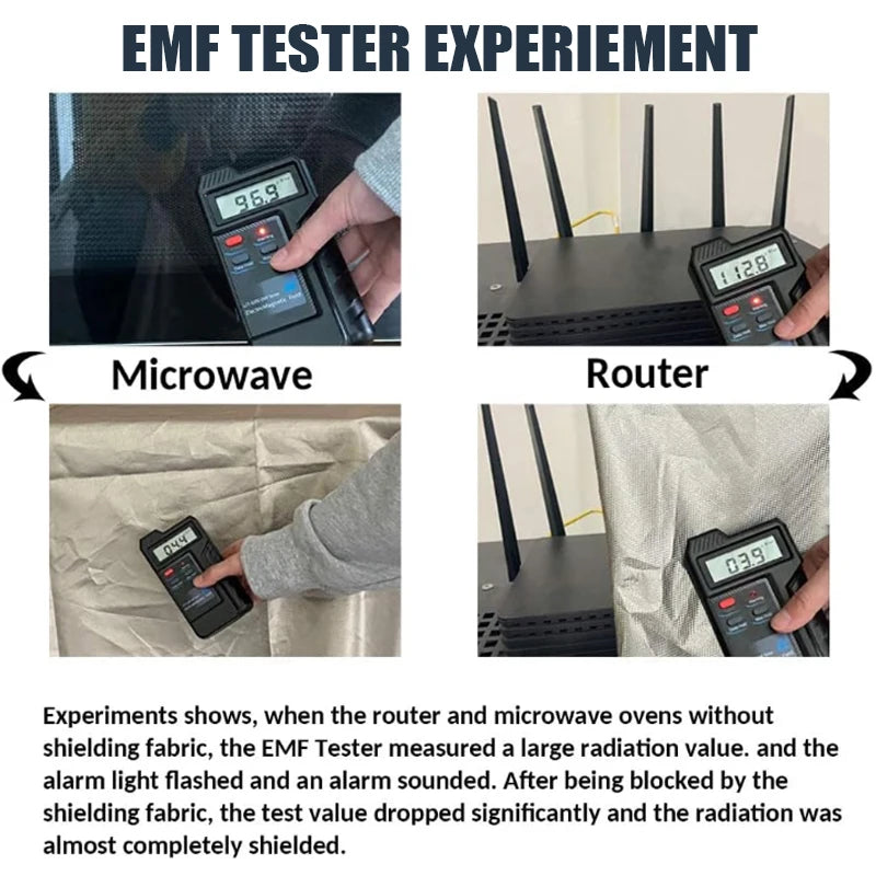 Faraday Fabric EMI Shielding Cloth for RFID and WiFi Protection