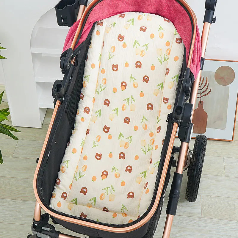 Baby Stroller Seat Cushion Soft Mattress Pushchair Car Mat