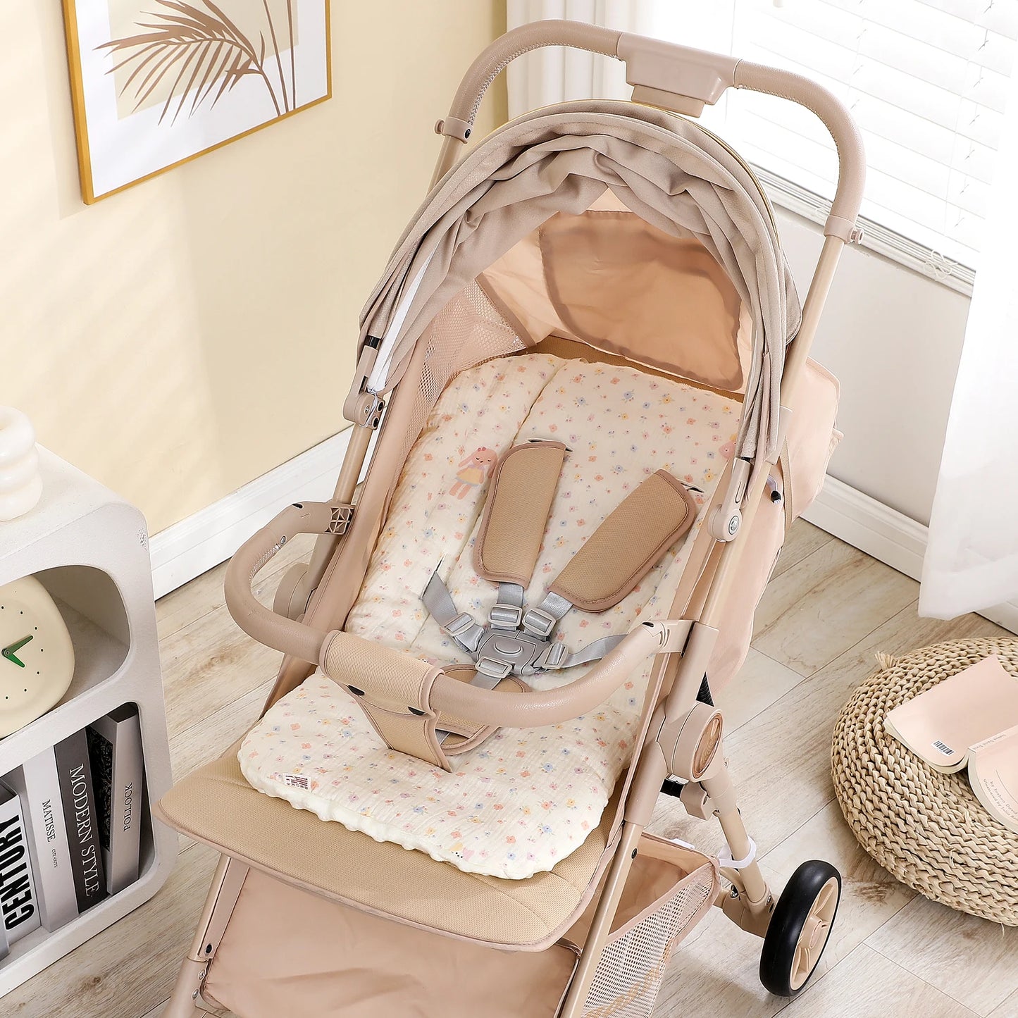 Baby Stroller Seat Cushion Soft Mattress Pushchair Car Mat