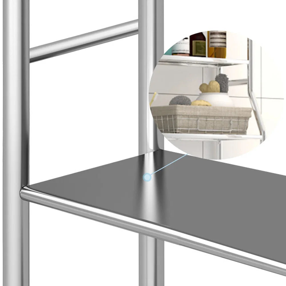 Studyset Over Toilet Storage Shelf Two-Tier Freestanding