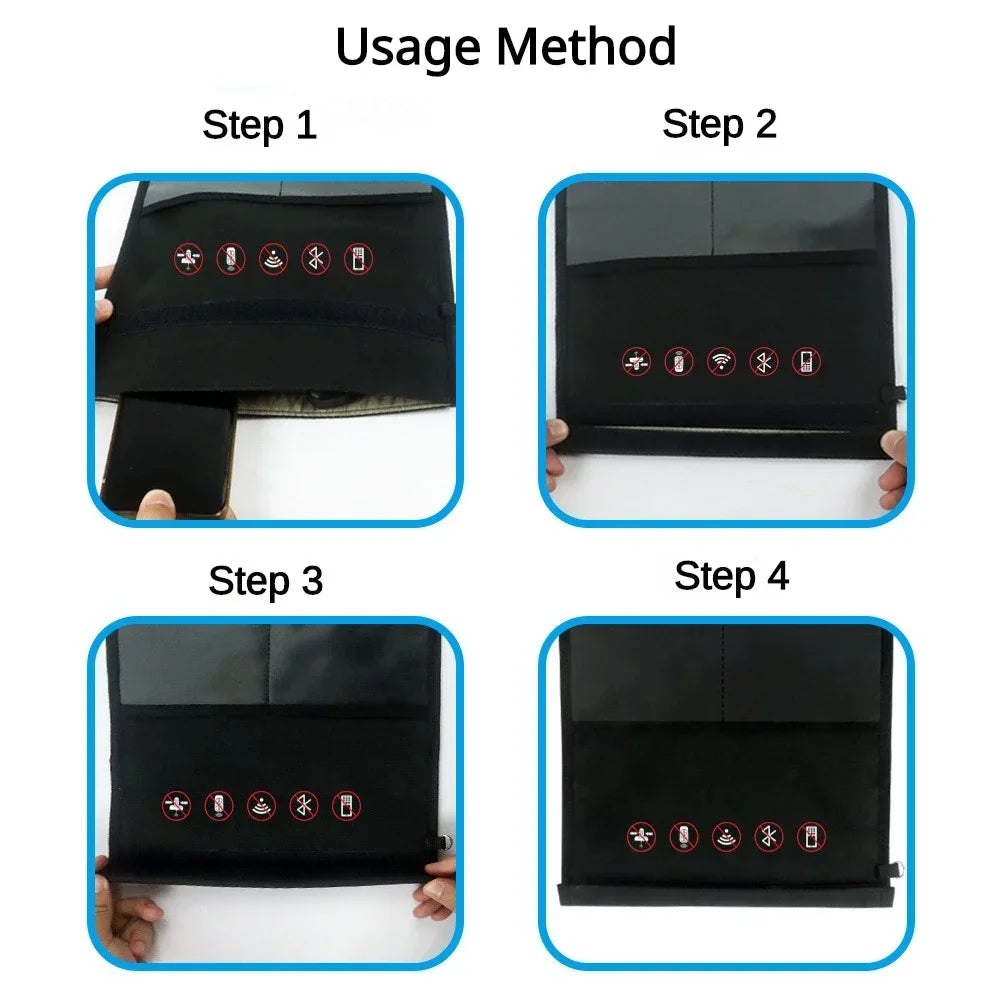 Faraday Signal Blocking Bag For Mobile Phone And Car Keys