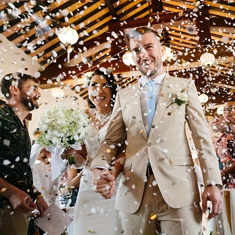 6000 Pcs Heart Shaped Paper Confetti For Weddings And Celebrations