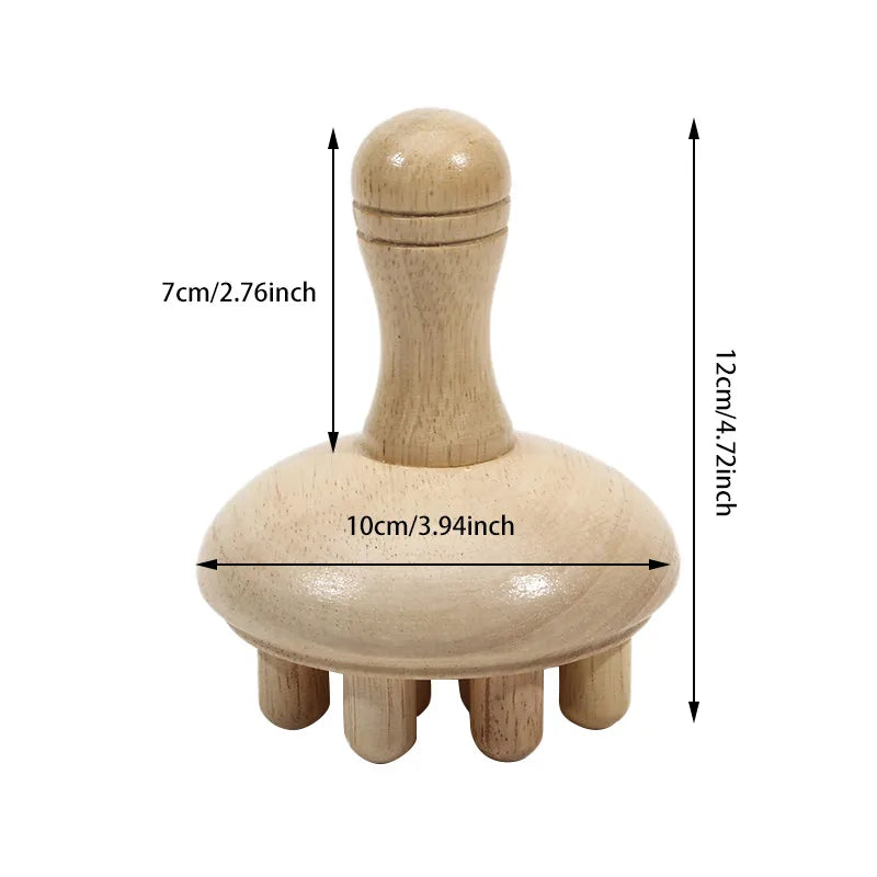 Wood Therapy Massage Tools Anti Cellulite Massager Lymphatic Drainage Body Massager Gua Sha Tools Full Body Muscles Pain 2030