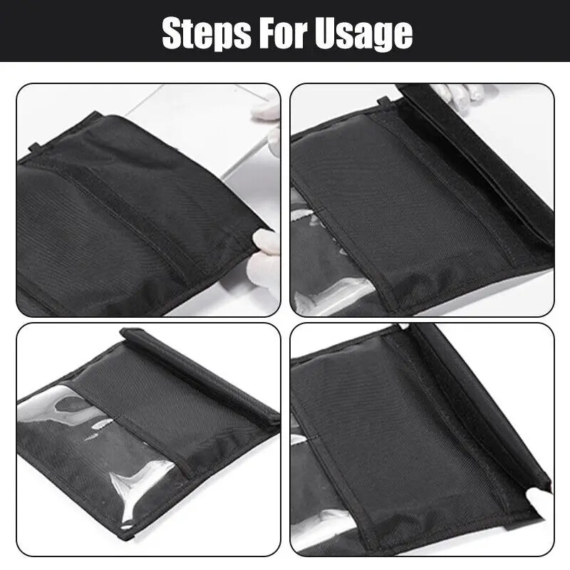 Faraday Shielding Pouch Case For Phones, Cards And Keys