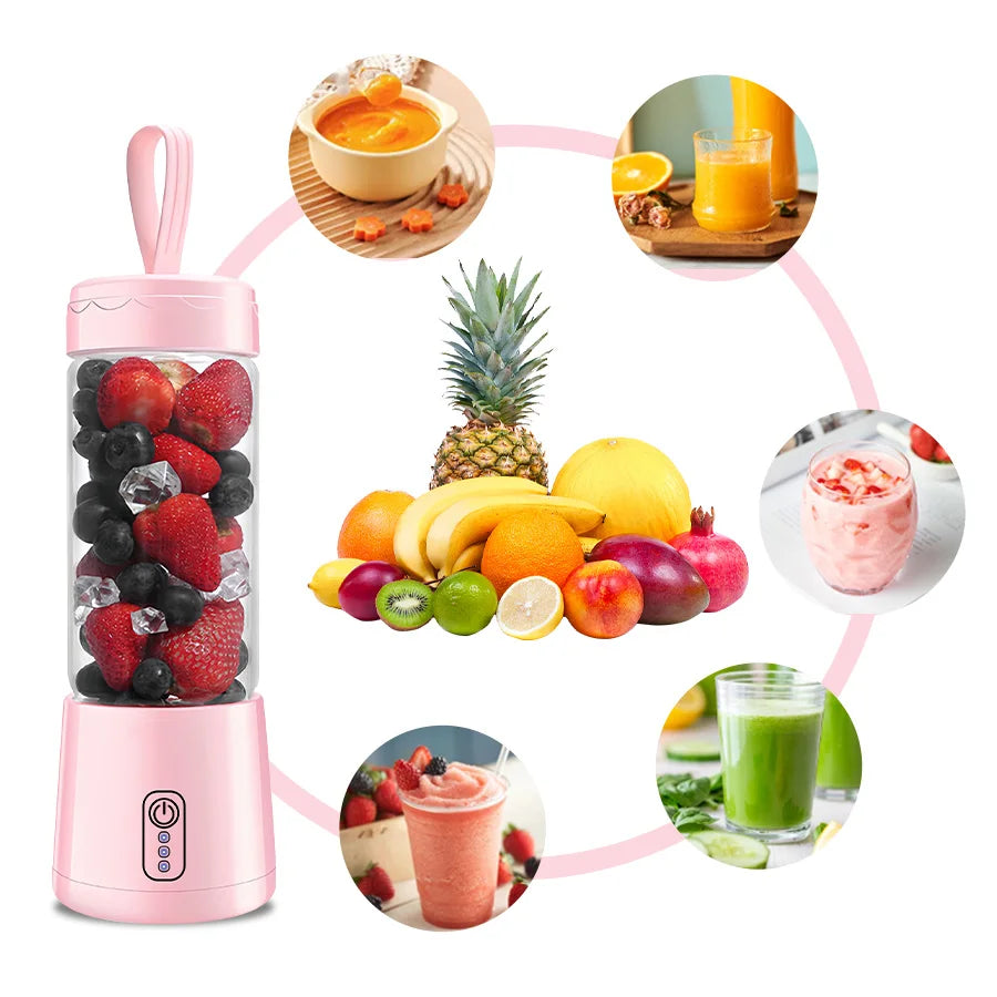 Personal Smoothie Maker Portable USB Rechargeable On The Go