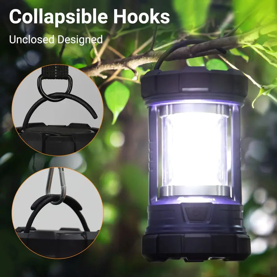 3200LM LED Camping Lantern With 4600mAh Phone Charger