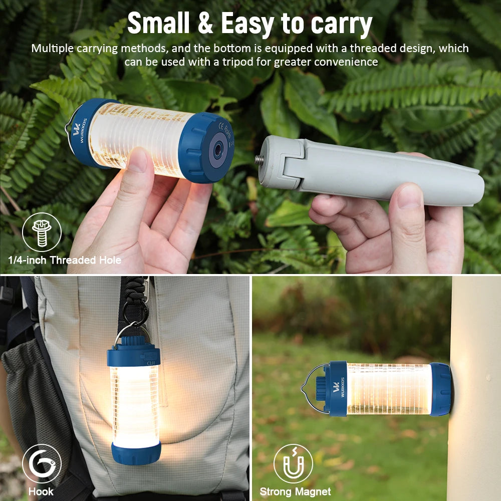 Wurkkos CL01 Camping Light 550 Lumen Rechargeable LED Flashlight