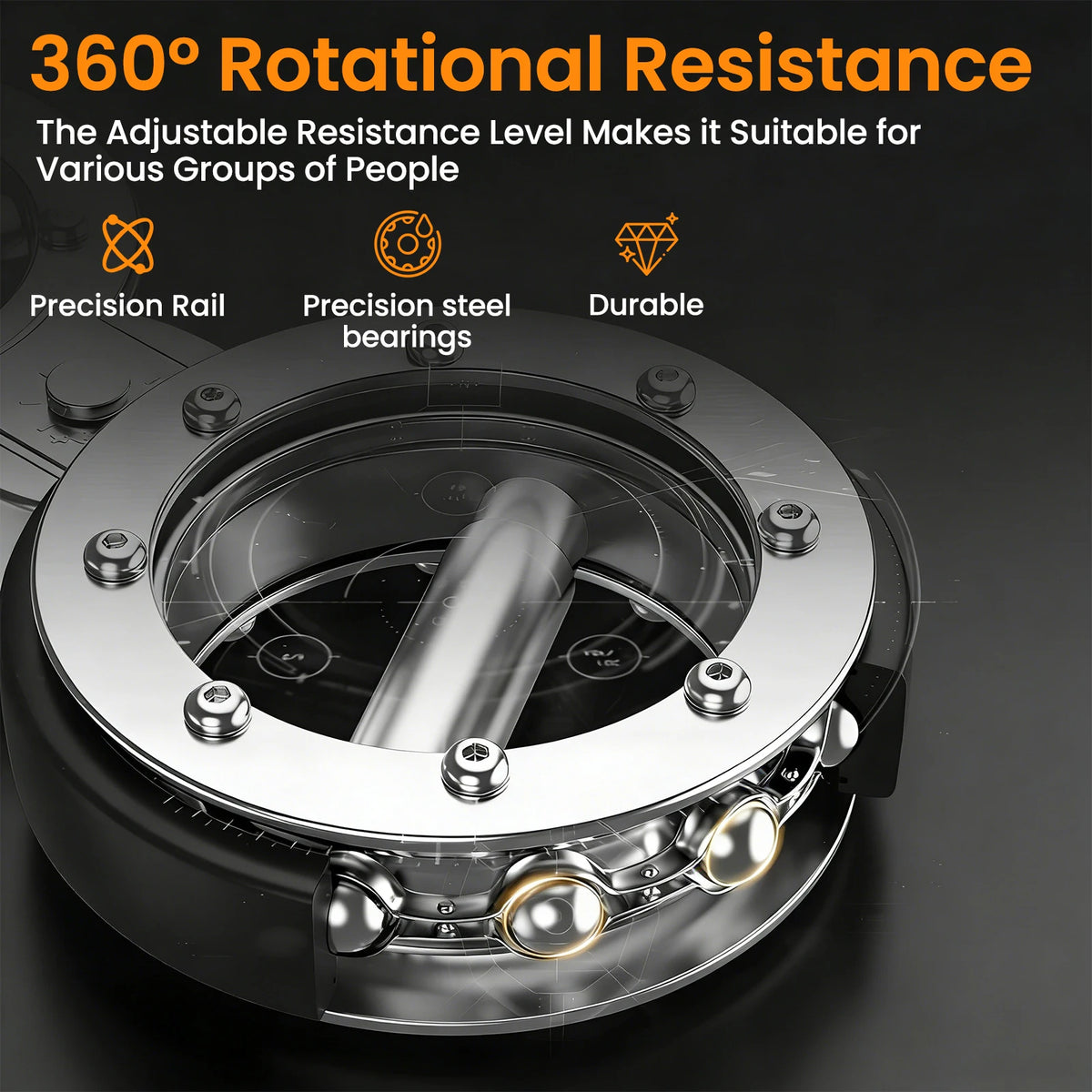 Adjustable Multifunctional Grip Strength And Forearm Exerciser