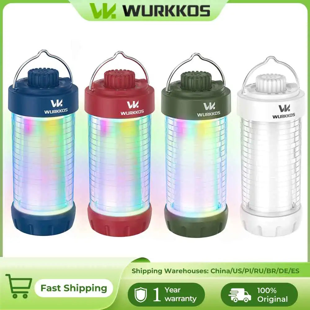 Wurkkos CL01 Camping Light 550 Lumens USB Rechargeable LED