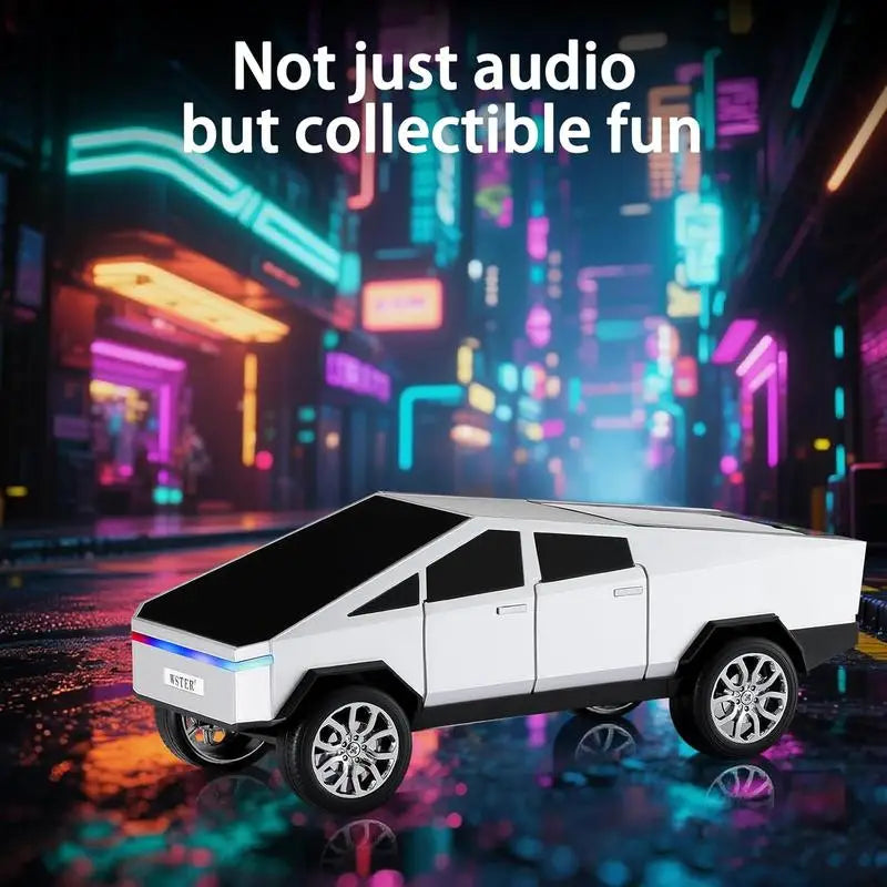Bluetooth Truck Speaker HD Sound Portable Wireless FM Radio Mic