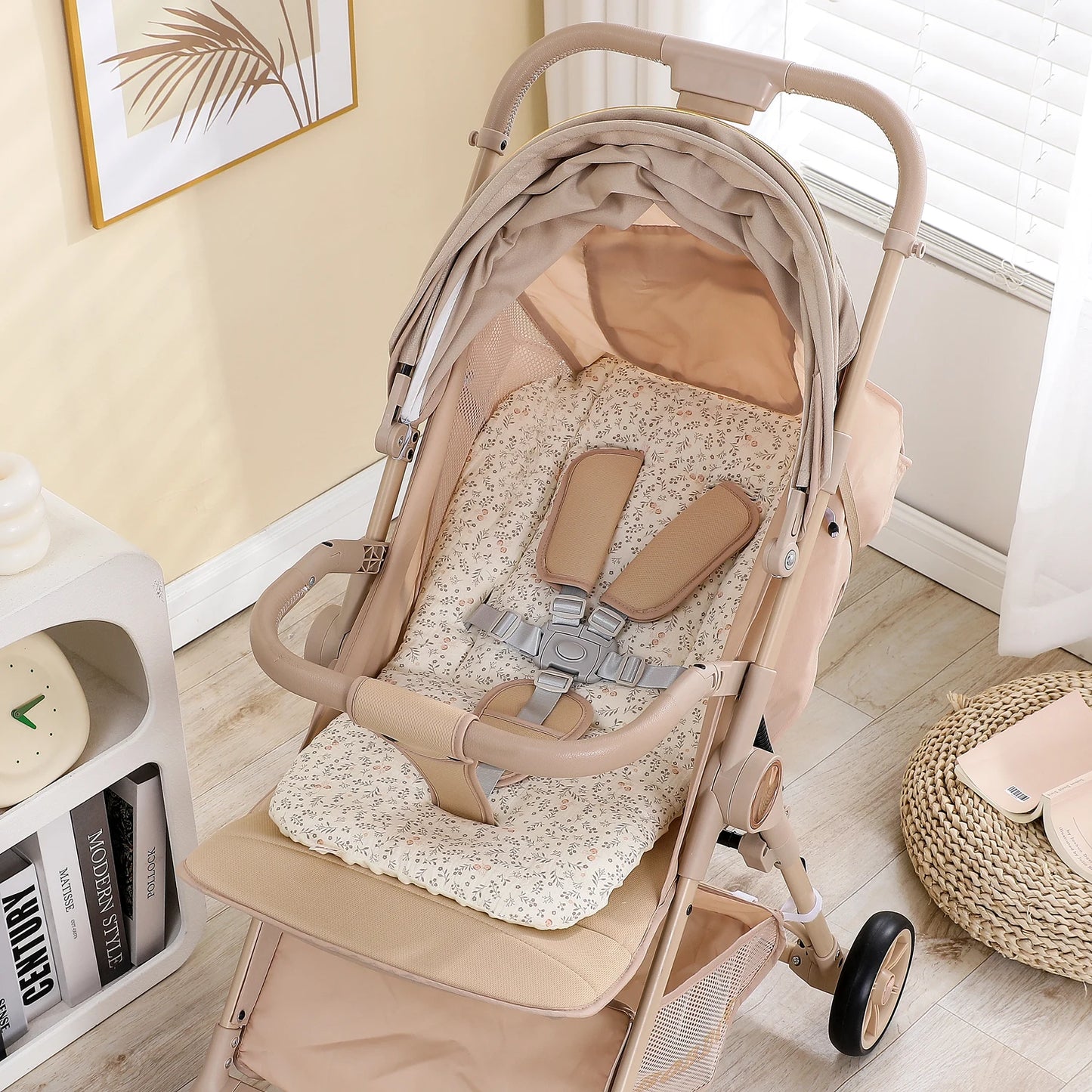 Baby Stroller Seat Cushion Soft Mattress Pushchair Car Mat